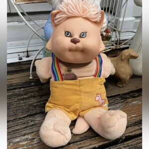 Cabbage Patch Kids CPK Koosas Kitty Cat Doll Vintage 80s 1983 Xavier Roberts